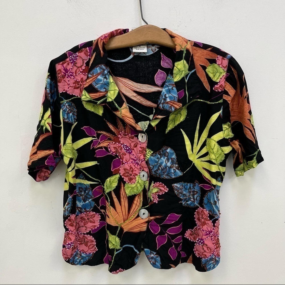- Paradiso Embellished Button Up